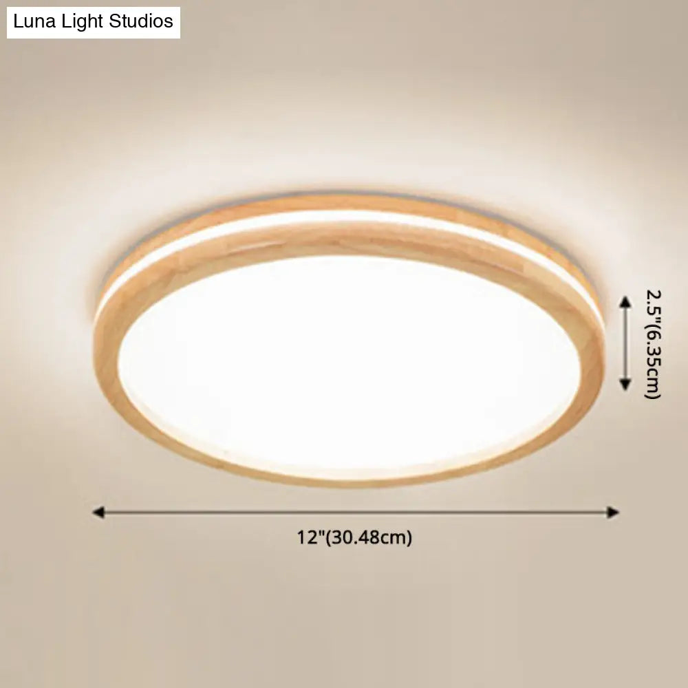 Ultra - Contemporary Integrated Led Semi Flush Ceiling Mount Chandelier For Bedroom