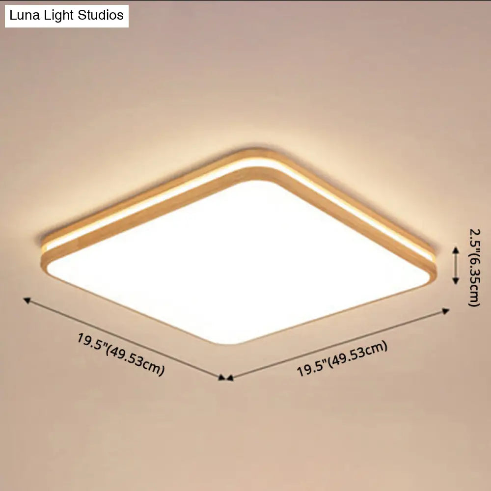 Ultra - Contemporary Integrated Led Semi Flush Ceiling Mount Chandelier For Bedroom
