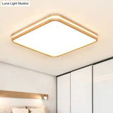 Ultra - Contemporary Integrated Led Semi Flush Ceiling Mount Chandelier For Bedroom