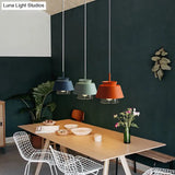 Upside Down Trifle Pendant Light With Metal Macarons Perfect Dining Room Table Lighting