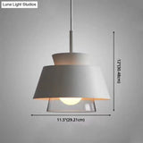 Upside Down Trifle Pendant Light With Metal Macarons Perfect Dining Room Table Lighting