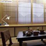 Vintage Adjustable Reading Lamp - Conical Desk Light White Metal 1 Stylish Design 8 Length Arm