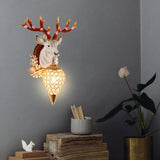 Vintage Crystal White/Brown Vanity Lamp - Teardrop Design 12.5/24.5 Width 1-Light Wall Mounted