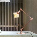 Vintage Diamond Shade Table Lamp: Amber/Clear Glass Adjustable Arm - Black/Brass