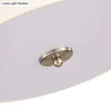 Vintage Gold Flush Mount Ceiling Light With Metal Carved Shade - 3 Bulbs Cylinder Lamp
