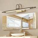 Vintage Led Rotatable Tube Wall Light For Bath Vanities - Metal Mounted Lighting Bronze / 22 White
