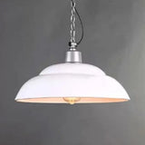Vintage Metal Double Bubble Ceiling Light With Black & Green Shades For Living Room White