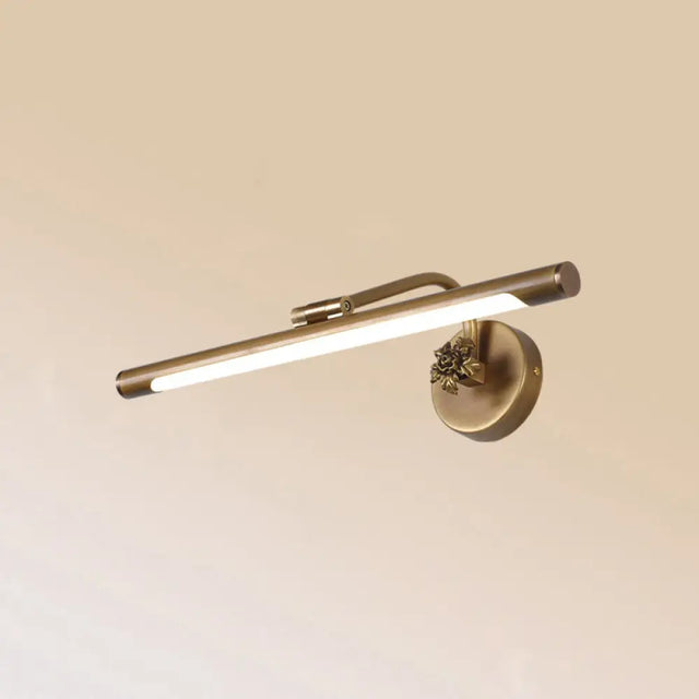 Vintage Metal Led Wall Mount Vanity Mirror Light With Adjustable Tube