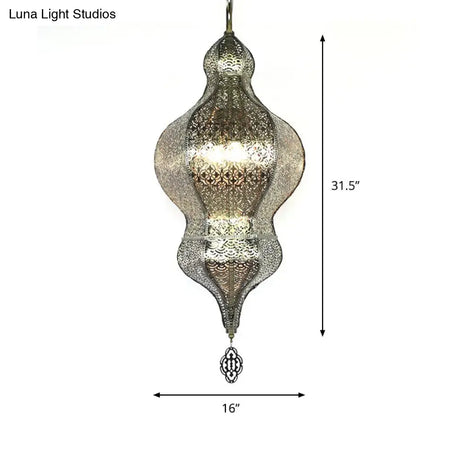 Vintage Metallic Bronze Wall Sconce Lamp For Restaurant Decor
