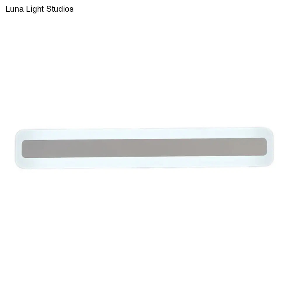 Waterproof Led Vanity Light - Modern Acrylic Design | High Brightness Sconce For Bathroom