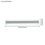 Waterproof Led Vanity Light - Modern Acrylic Design | High Brightness Sconce For Bathroom