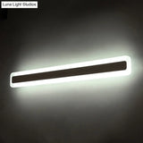 Waterproof Led Wall Mount Light Fixture - Nordic Acrylic Vanity Sconce For Bathrooms