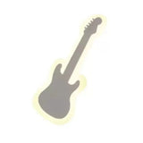 White Led Wall Sconce For Childs Bedroom: Contemporary Creative Acrylic Design / Guitar