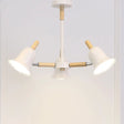 White Nordic Ceiling Pendant Wood Chandelier For Stylish Living Room Décor 3 /