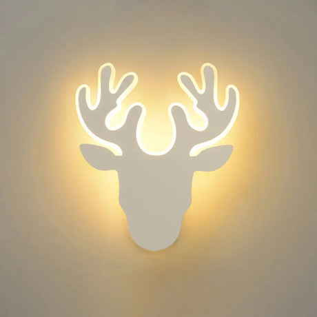 White Shaded Led Wall Light For Living Room - Simplicity Meets Acrylic Mount Lighting / I
