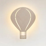 Wooden Led Wall Lamp With Cartoon Pattern - Perfect For Living Room And Kids Decor Beige / B