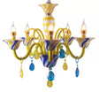Yellow Crystal Deco Pendant Light For Contemporary Kindergarten Spaces 5 /