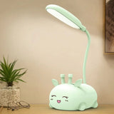 Zoey - Sika Cartoon Deer Desk Lamp Plastic Kid Room Led Night Light With Flexible Arm In